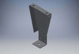 Turning wall fastening of series of "B" - Teplov